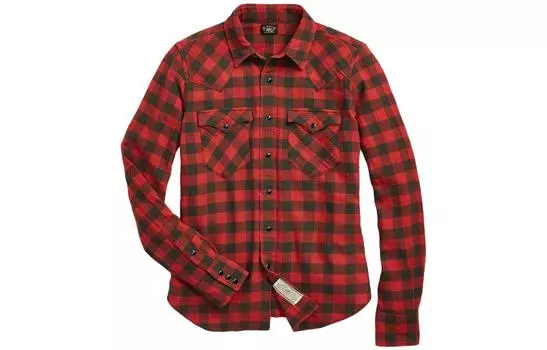 LAUREN RALPH LAUREN Рубашка женская красная