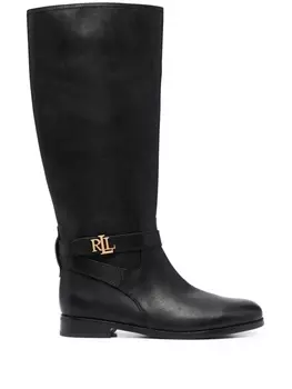 Lauren Ralph Lauren сапоги Brittaney с логотипом, черный