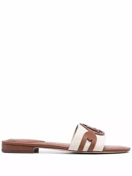Lauren Ralph Lauren шлепанцы Alegra, нейтральный цвет