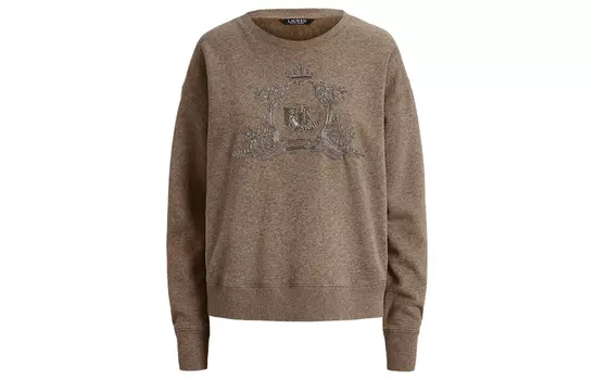 LAUREN RALPH LAUREN Свитшот женский коричневый