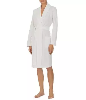 Lauren Ralph Lauren Вязаное кимоно с запахом, белый