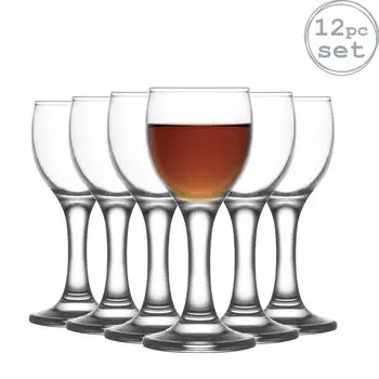 LAV Misket Ликер/рюмки на ножке — 55 мл — упаковка из 12 шт