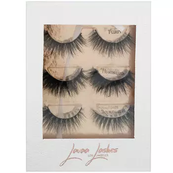 Lavaa Lashes, The 3 Besties, набор накладных ресниц, 1 шт.