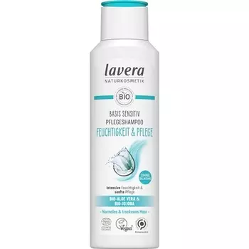 Lavera Basis Sensitive Moisture & Care Шампунь 250 мл - Веганский - Натуральная косметика