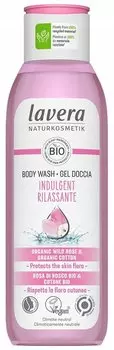 LAVERA Расслабляющий гель для душа с органическим кабаном и органическим хлопком