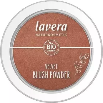 lavera Velvet Румяна Кашемир Коричневый 03 с органическим миндальным маслом и витамином Е с мерцающей бархатистой текстурой 5г