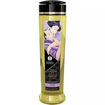 Лавандовое массажное масло, Shunga