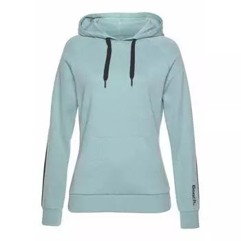 Лавка. Толстовка с капюшоном для женщин BENCH, цвет gruen
