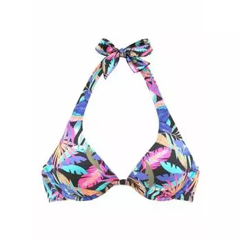 Лавка. Верх бикини на косточках »Pitch« для женщин BENCH, цвет grau