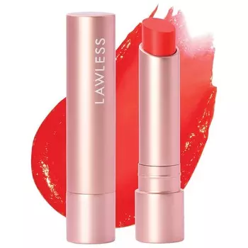 LAWLESS Forget the Filler Разглаживающий тональный бальзам для губ, увеличивающий объем губ, цвет Cherry Vanilla