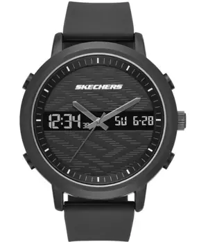 Lawndale 48MM аналого-цифровые хронограф часы Skechers, красный