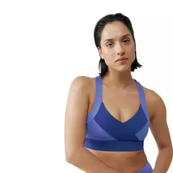 Layna Born Living Yoga Женский топ для йоги, синий