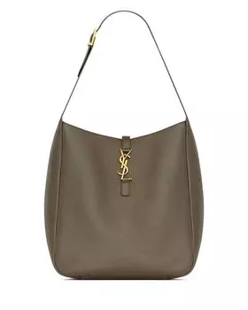 Le 5 &;agrave; 7. Большой гибкий кожаный бродяга Saint Laurent, цвет Green