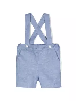 Le Beb комбинезон с перекрестными лямками, синий