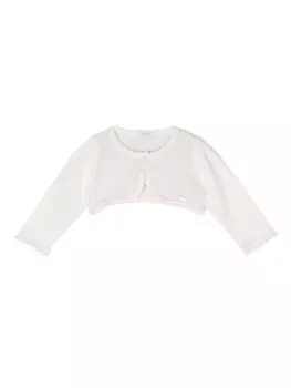 Le Beb вязаный кардиган, белый
