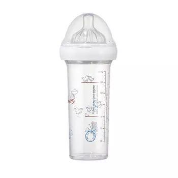 Le Biberon Franais Bonjour бутылочка из тритана с соской для кормления новорожденных и детей грудного возраста 0 м+, вместимость 210 мл, 1 шт.