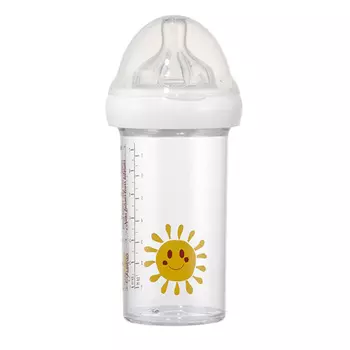 Le Biberon Franais Soce бутылочка из тритана с соской для кормления детей от 6 мес., вместимость 210 мл, 1 шт.