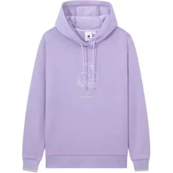 Le Coq Sportif Женская толстовка лавандового цвета