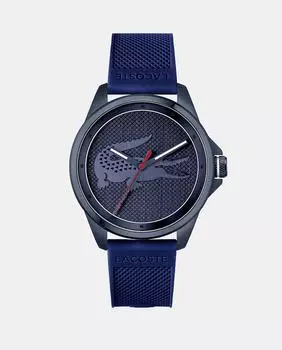Le Croc 2011174 Синие силиконовые мужские часы Lacoste, синий