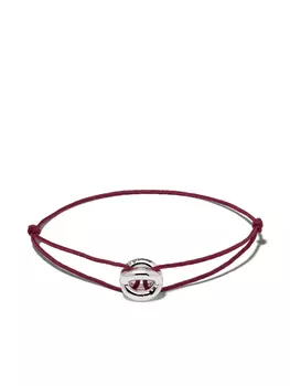 Le Gramme веревочный браслет Maillon, серебряный