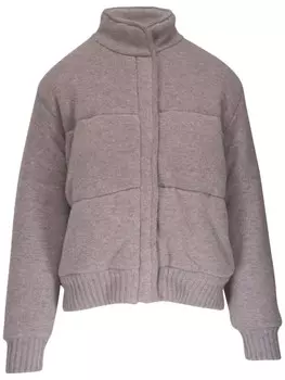 Le Kasha кашемировый бомбер, серый