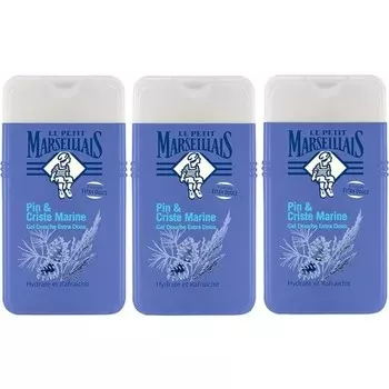 Le Petit Marseillais Экстра-мягкий гель для душа с сосной и морским фенхелем 250 мл