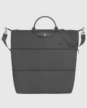 Le Pliage Green мягкие сумки вместимостью до 50 л Longchamp, темно-серый