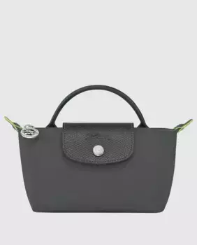 Le Pliage Зеленая маленькая сумка Longchamp, темно-серый
