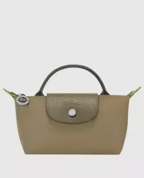 Le Pliage Зеленая маленькая сумка Longchamp, цвет Kaki