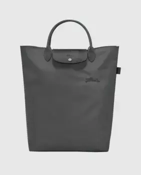 Le Pliage Зеленая сумочка в размере M Longchamp, темно-серый