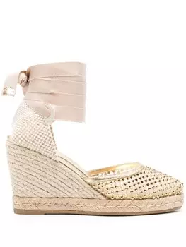 Le Silla эспадрильи Gilda, золотой