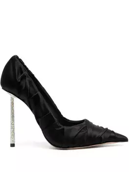 Le Silla атласные туфли Fedra 115, черный