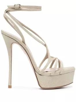 Le Silla босоножки Belen 140 на платформе, золотистый