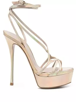 Le Silla босоножки Belen на платформе, нейтральный цвет