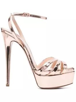 Le Silla босоножки Lola 150 на платформе, розовый