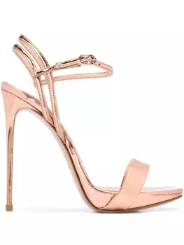 Le Silla босоножки на шпильке с открытым носком, розовый