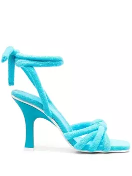 Le Silla босоножки с завязками на щиколотке, синий