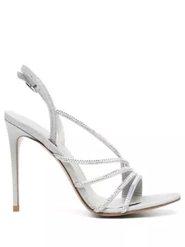 Le Silla босоножки Scarlet с ремешком на пятке, серебристый