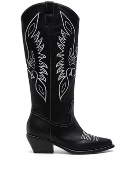 Le Silla ботильоны Christine 60, черный