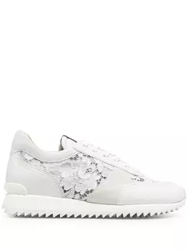Le Silla кроссовки с кружевом, белый