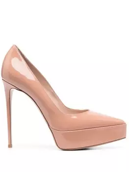 Le Silla лакированные туфли Uma 125, нейтральный цвет