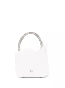 Le Silla мини-сумка из кожи Ivy, белый