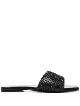 Le Silla сандалии Gilda с заклепками, черный