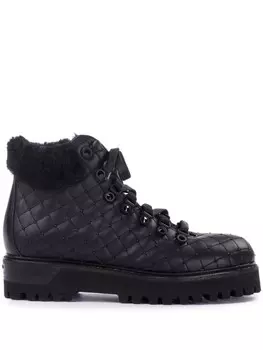 Le Silla стеганые ботильоны St. Moritz 40, черный