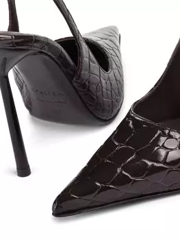 Le Silla туфли Bella 120 мм, коричневый