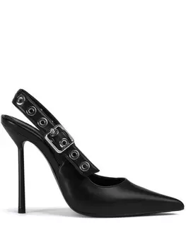 Le Silla туфли Courtney 120 с ремешком на пятке, черный