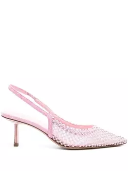 Le Silla туфли Gilda 60 с ремешком на пятке, розовый
