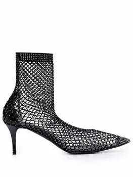 Le Silla туфли Gilda с заостренным носком, черный