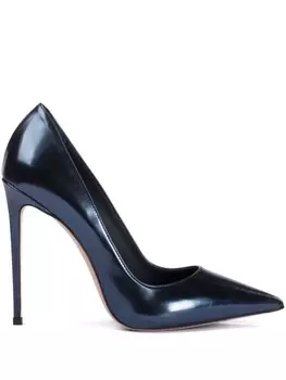 Le Silla туфли-лодочки Eva 120 с эффектом металлик, синий