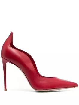 Le Silla туфли-лодочки Ivy 120 с заостренным носком, красный